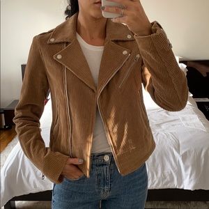 Rag and Bone corduroy motorcycle jacket